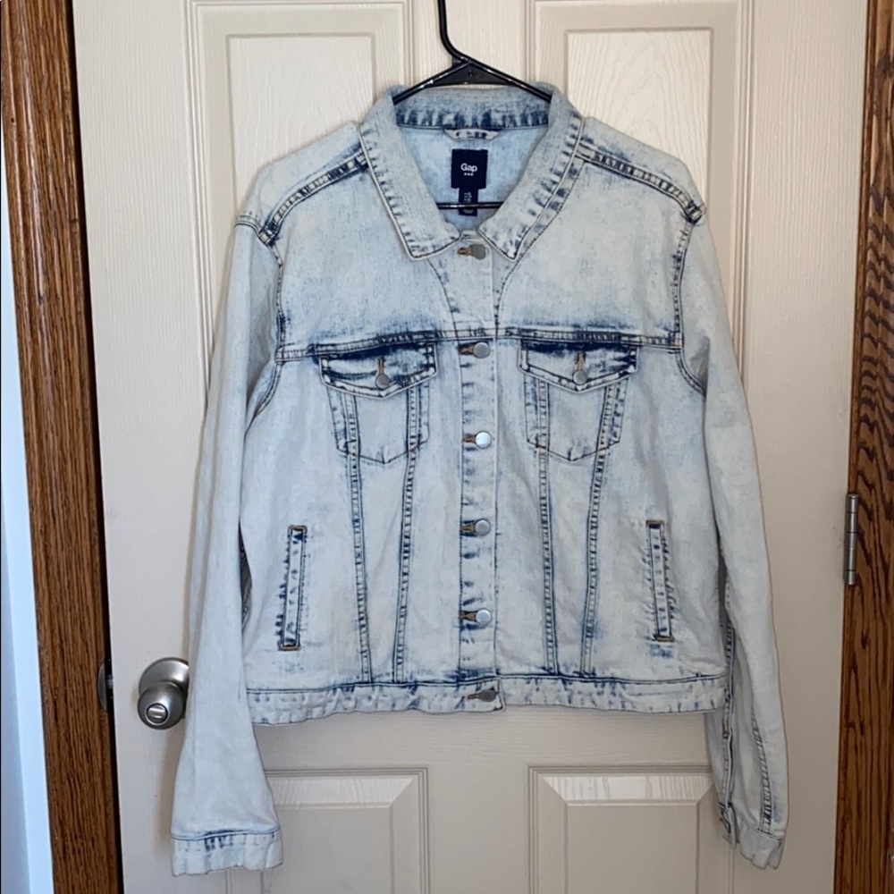 GAP 1969 Acid Wash Denim Jacket